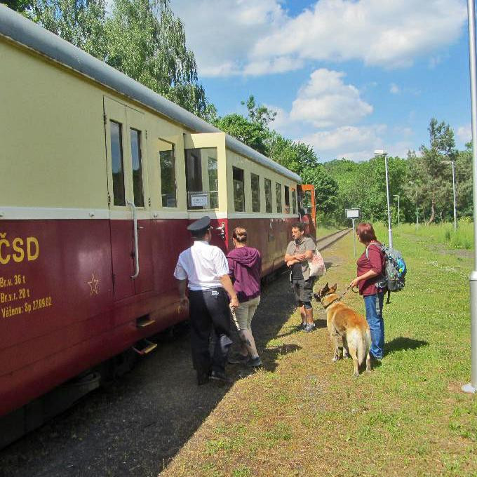 Turistický vlak Český ráj 