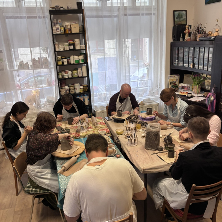 Nedělní keramické tvoření