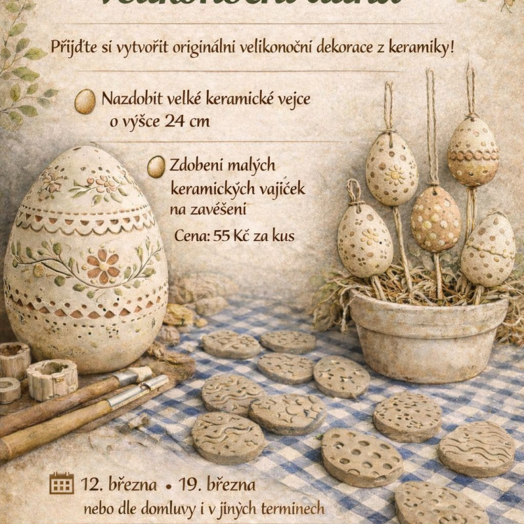 Keramická Velikonoční dílna