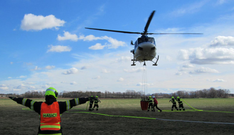 Cvičení s bambi vakem