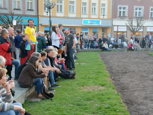 Demonstrace na Masarykově náměstí