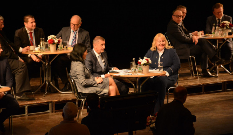 Andrej Babiš na ISSS