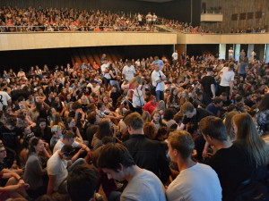 FOTO: Do Kongresového centra Aldis vnikli teroristé. Naštěstí jen v rámci cvičení