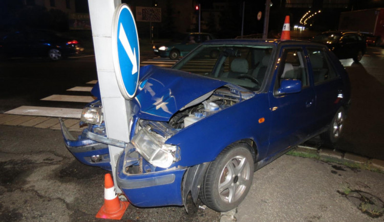 Nehoda na Gočárově okruhu