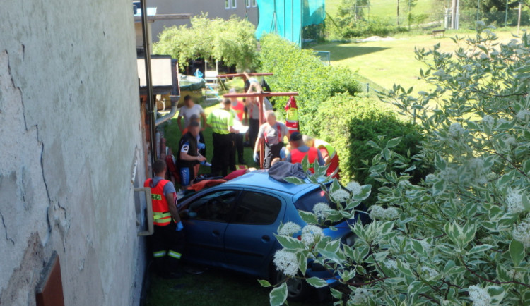 Dopravní nehoda - Machov