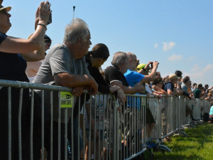 Helicopter show a Rally show