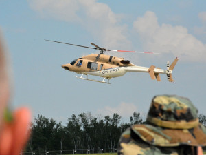 Helicopter show a Rally show