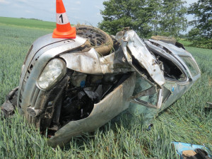 Vážná nehoda u Žeretic