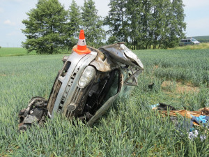 Vážná nehoda u Žeretic