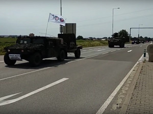 Česko dnes opustí druhá část amerického vojenského konvoje