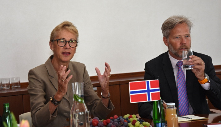 Velvyslankyně Norského království zavítala do Královéhradeckého kraje