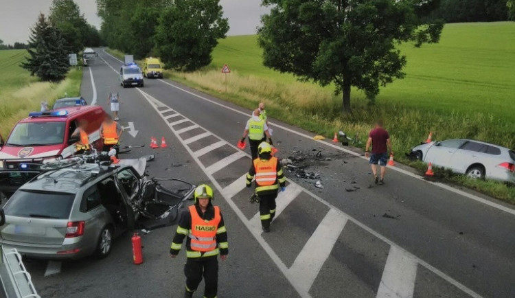 Dopravní nehoda - Sadová