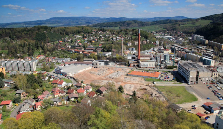 Pozemky v areálu bývalé Tepny