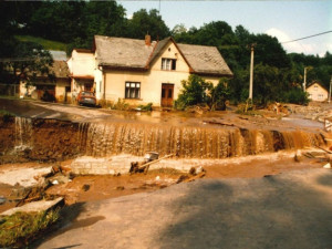 Následky povodní na Rychnovsku