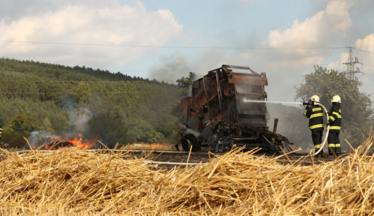 Požár  - Konecchlumí