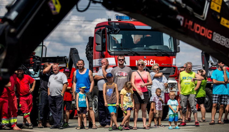 FOTO: Hasiči vzpomínali na povodně, které zasáhly Rychnovsko před 20 lety