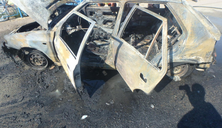 Požár v Černíkovicích na Rychnovsku