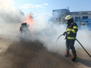 Požár v Černíkovicích na Rychnovsku