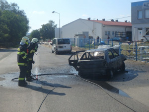 Požár v Černíkovicích na Rychnovsku