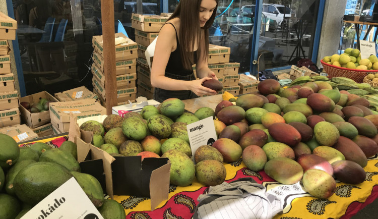 Exotické ovoce na Náplavce