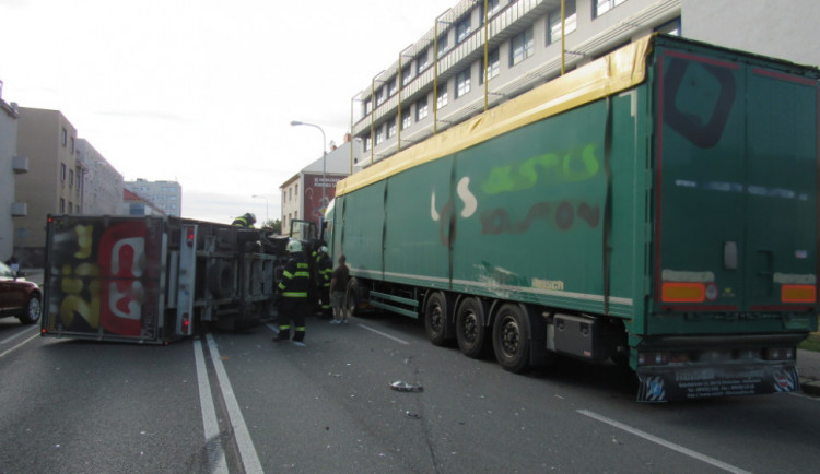 Nehoda v ulici Bohuslava Martinů