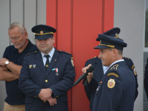 Otevření nové požární zbrojnice SDH v Březhradě