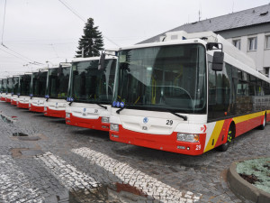 Hradec Králové má polovinu vozů v MHD na elektřinu
