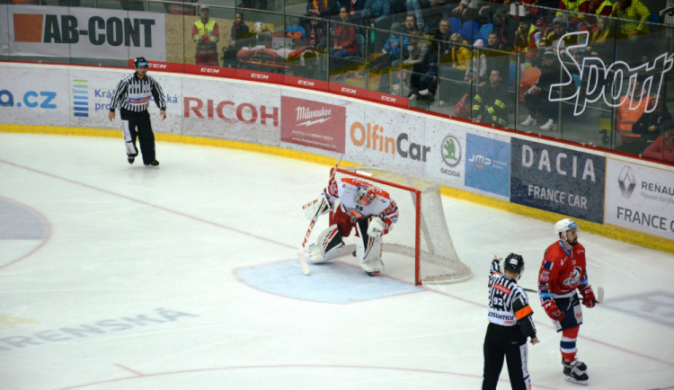 FOTO: Derby ovládly Pardubice, Hradec doma v letošní sezóně poprvé padl