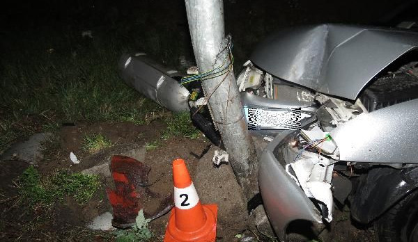 Dopravní nehoda v Hradci