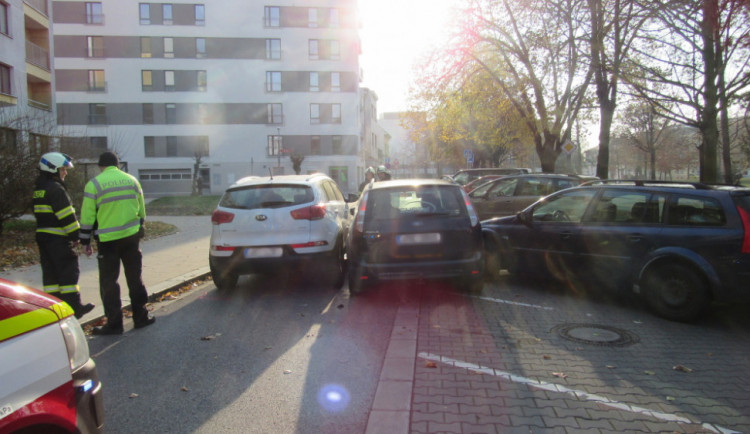 Kolize v Horově ulici