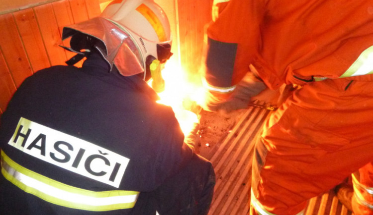 Požár v rodinném domě ve Vernéřovicích na Broumovsku