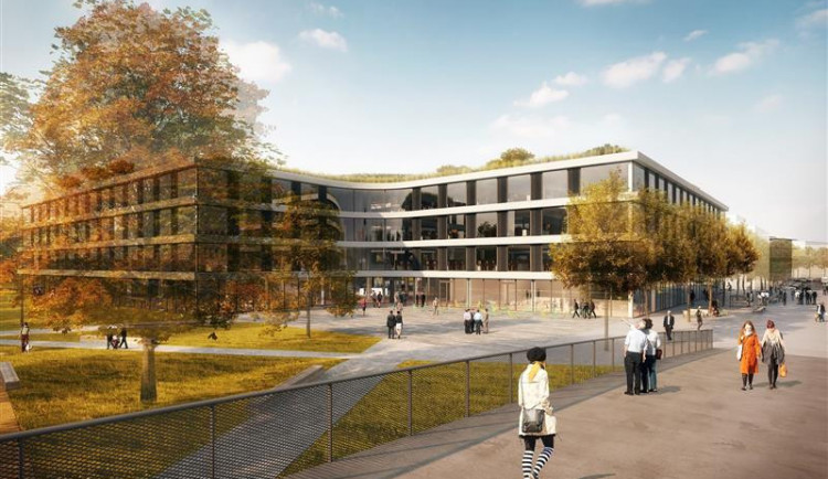 Vizualizace nové centrály