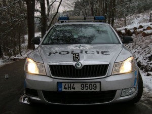 Policisté stříleli po cizinci, který ujížděl s autem ukradeným v Německu, vystopoval ho pes Chucky