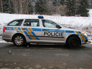 Policisté stříleli po cizinci, který ujížděl s autem ukradeným v Německu, vystopoval ho pes Chucky