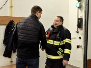 Služebně nejstarší profesionální hasič náchodského okresu odsloužil poslední směnu
