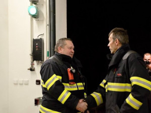 Služebně nejstarší profesionální hasič náchodského okresu odsloužil poslední směnu