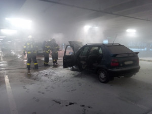 Požár v OC Futurum