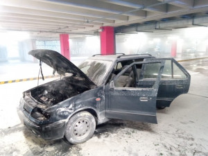 Požár v OC Futurum