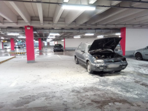 Požár v OC Futurum