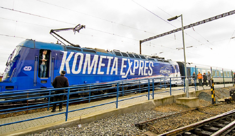 Kometa vypraví další modrý expres. Vlak pro tisíc fanoušků vyrazí na zápas do Vítkovic