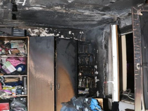 V rodinném domě v Plotištích hořelo, hasiči zachránili 5 lidí