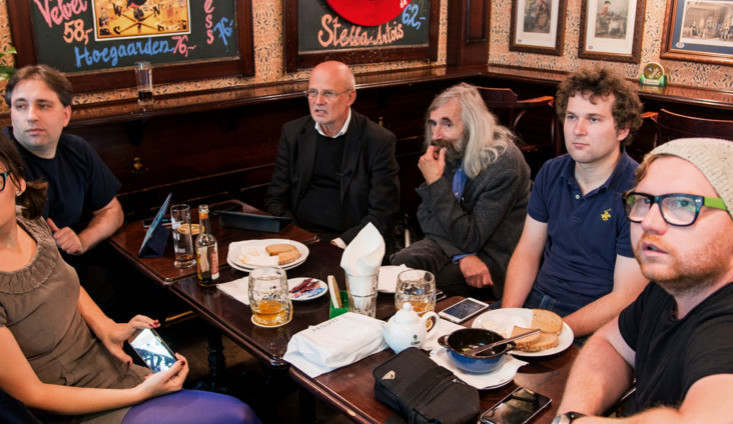 Michal Horáček - třetí zleva