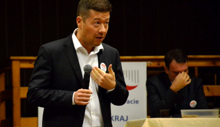 Předseda SPD Tomio Okamura