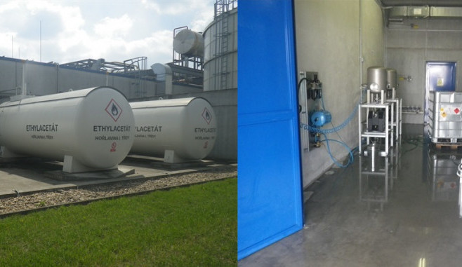 Únik rozpouštědla