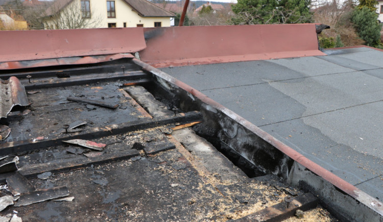 Požár ve Dvoře Králové nad Labem