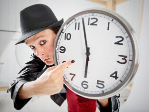 Rockový ráno v novým kabátě