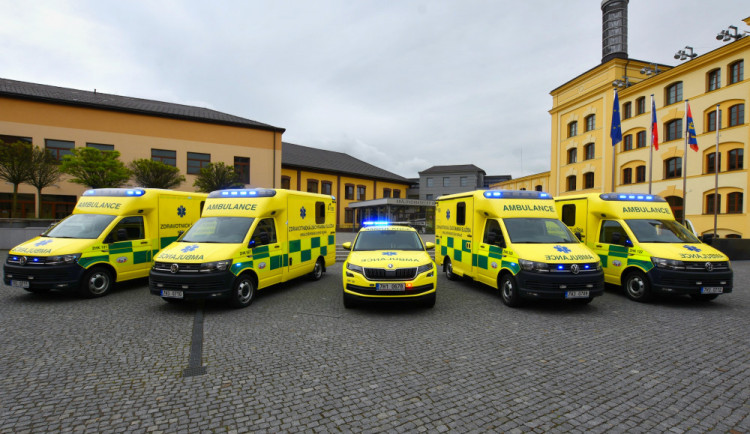 Nové sanitní vozy
