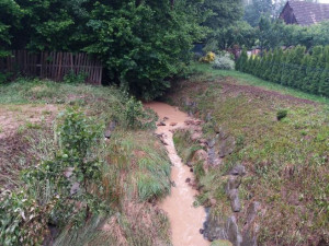 Foto z povodně v Dubenci.