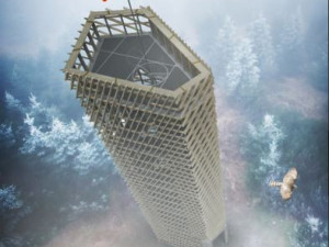 Takhle by měla vypadat nová rozhledna na Velké Deštné