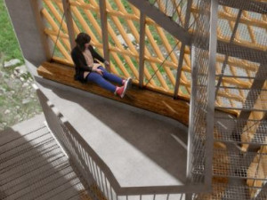 Takhle by měla vypadat nová rozhledna na Velké Deštné